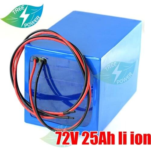 Ebike lithium ion battery 72v 3000w 2000W electric bike battery 72v 25ah Batteries pack bateria scooter electric