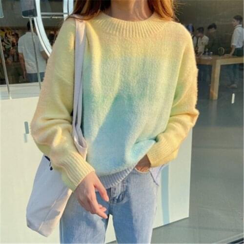 2020 New Arrivals Chic Fashion Cream Colors O-neck Elegant Fashion Comfort Fitted Casual Sweet Sweater Hot Winter Sweater 2020