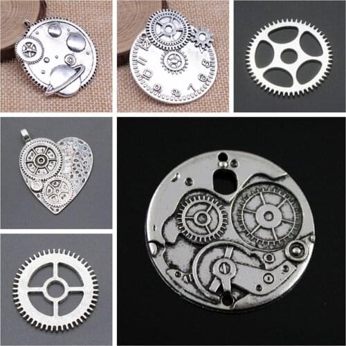 Malzahar Gear Charms diy jewelry bracelet charms for jewelry making kit accessories