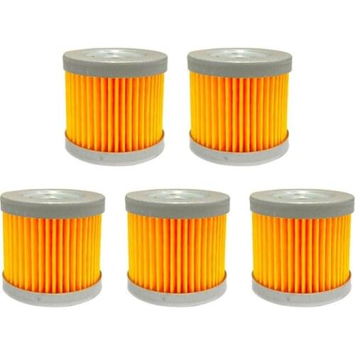 Replacement Oil Filter Element Universal 5pcs Color GN125 Filter Front