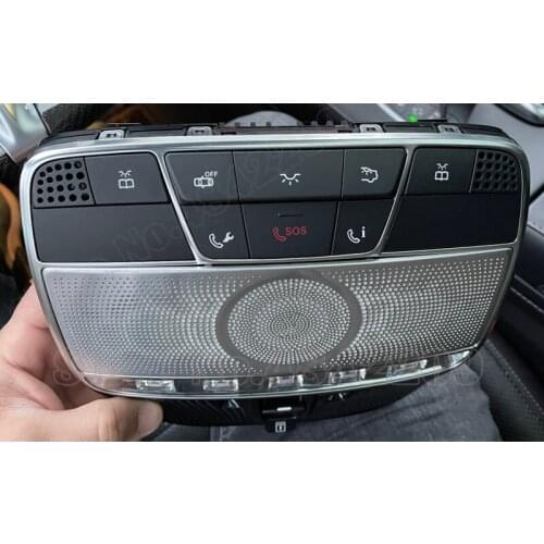 Ambient Light For Benz E-class W213 Luminous Roating Ceiling Speeker Air Outlet Turbo 3D Tweeter Atmosphere Lamp 64-color