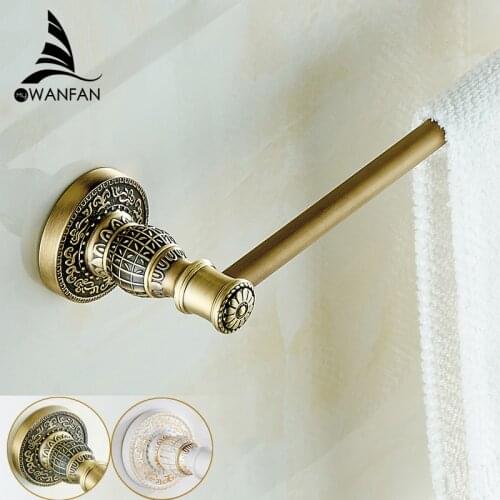 High Quality Antique/White Wall Mounted Single Towel Bar/Towel Holder Bathroom Hardware,Bathroom Accessories SL-7801