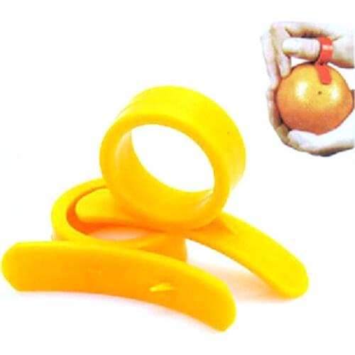 1 orange peeler finger lemon grape fruit slicer plastic stripper kitchen cooking accessories fruit vegetables tool kitchen tools