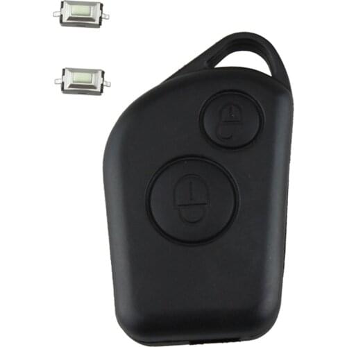 2-Button Key Fob Case Replace For Citroen Saxo Picasso Xsara Berlingo