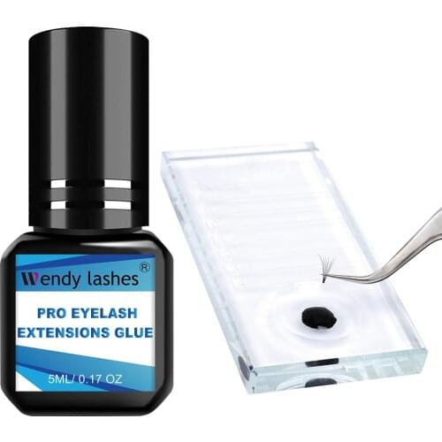 Fast Drying Strong Eyelash Extension Glue Adhesive Retention 6-7 Weeks Low Smell Lash Glue Makeup Tools Lashes Extension Glue