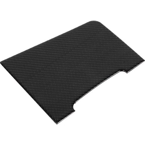 Cup Holder Cover Real Soft Carbon Fiber Car Water Cup Holder Panel Decorative Cover Fit for Buick Regal 2017-2020