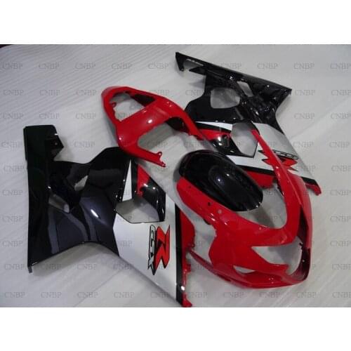 GSX R 750 2004 - 2005 K4 Fairings GSX-R750 05 Abs Fairing GSXR 750 04 Black Red Full Body Kits