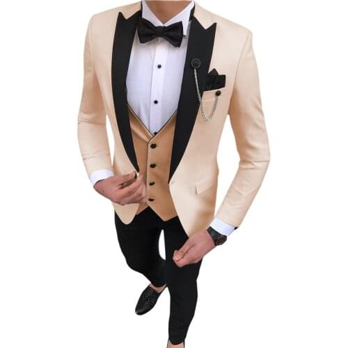 JeemMoonSun Mens Casual Suits