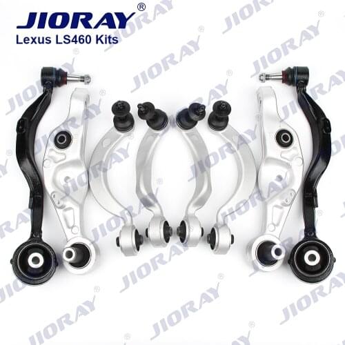 JIORAY Front Lower And Upper Suspension Control Arm Kits For Lexus LS460 AWD USF40 USF41