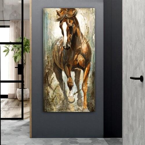 Full Diy diamond painting Hot Home Art, Galloping Horse picture rhinestones embroidery diamond mosaic 5d cross stitch decor A871