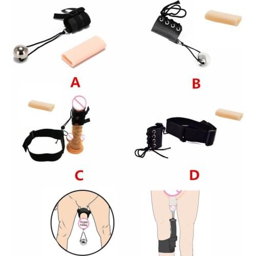 Belt Penis Stretcher Pure Physical Penile Exerciser Pro extender Weight stretcher Penis pump enlargement sex Toys For Men