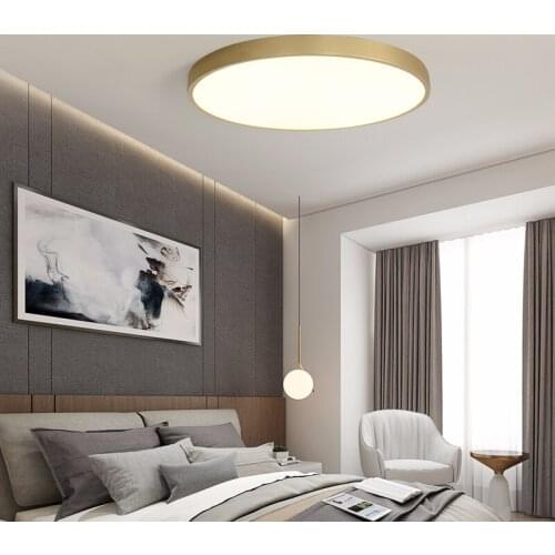 Led Ceiling Light Round Room Home Bedroom Creativation Suspended Lighting Modern Balcony Kitchen Attic Illuminate Surface Mount