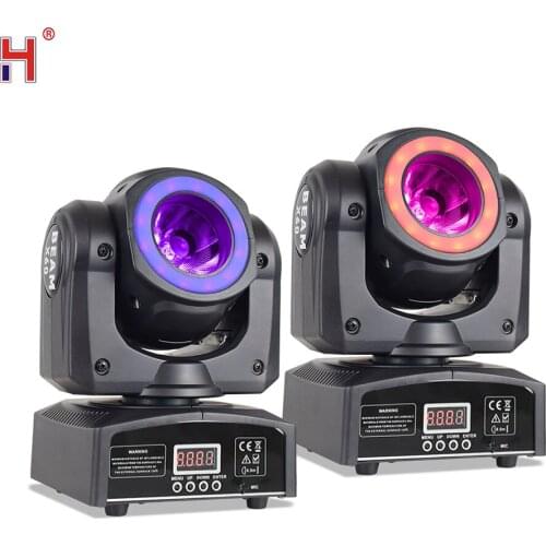 Led Moving Head 60W Light Rgbw Beam And Wash Back Light With Dmx For Show Dj Disco Party Stage Lighting
