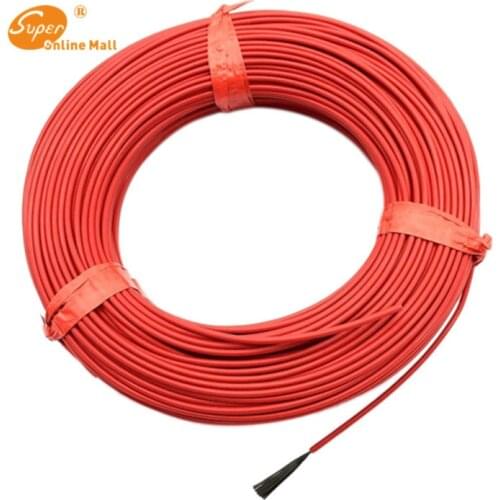 Low Cost Carbon Warm Floor Cable Carbon Fiber Heating Wire Electric Hotline New Infrared Heating Cable
