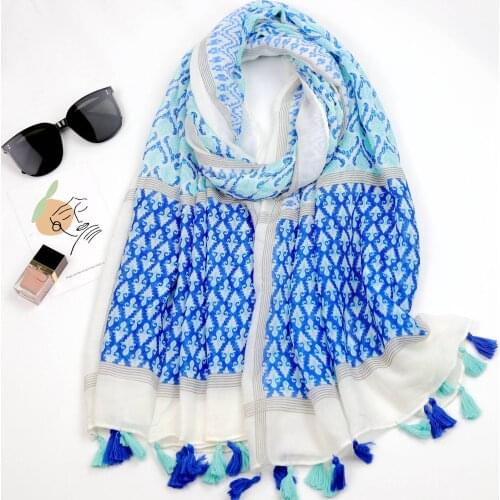 Scarf For Women Lightweight Floral Flower Fringed Scarves Spring Fall Beach Oversized Shawl Cape Wrap,Striped Geometric Stoles