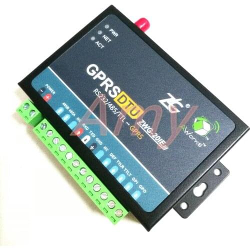ZWG-20IE three in one serial 232/485/TTL to GPRS DTU module