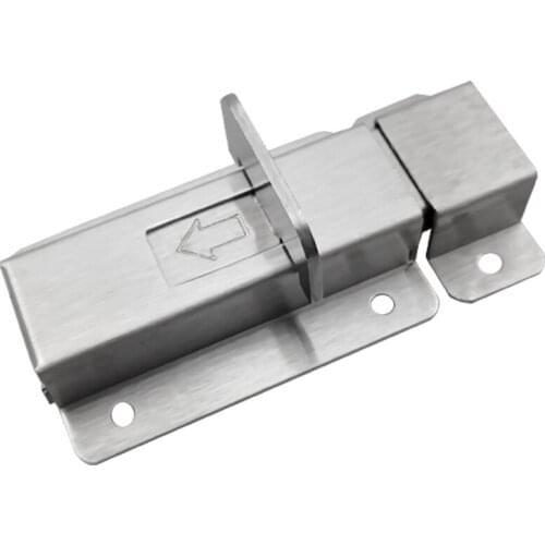 1Pcs Stainless Steel Door Latch Sliding Lock Bolt Latch Hasp Staple Gate Safety Lock