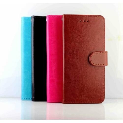 10pcs/lot Double Fold edge Crazy Horse Wallet PU Leather +TPU Case For Xiaomi CC9 A3Lite CC9E A3 Redmi Note 8 Note 8 Pro Note 7