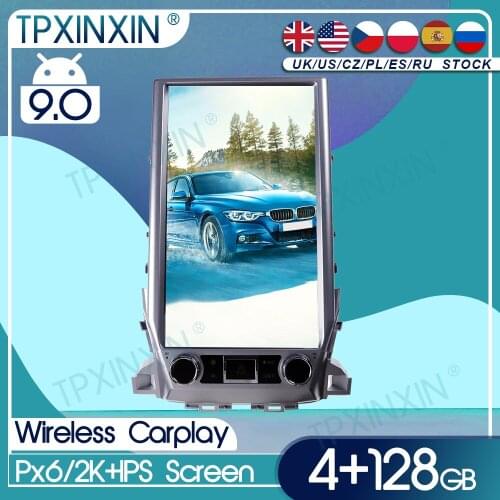 16 Inch For Toyota Land Cruiser LC200 2016-2018 Android Car Stereo Car Radio with Screen Tesla Radio Player Car GPS Navigation