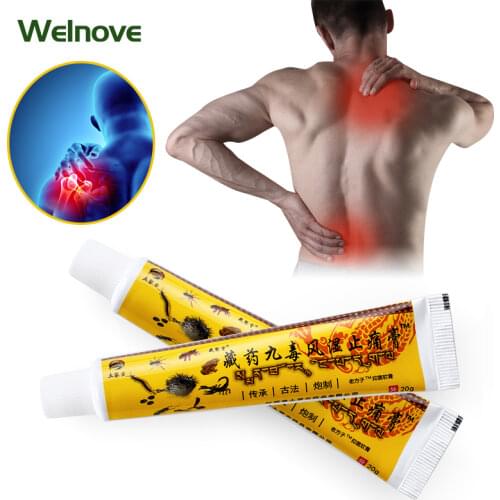 2Pcs Powerful Pain Analgesic Cream For Rheumatoid Arthritis Joint Pain Relief Ointment Scorpion Venom Extract Chinese Medical