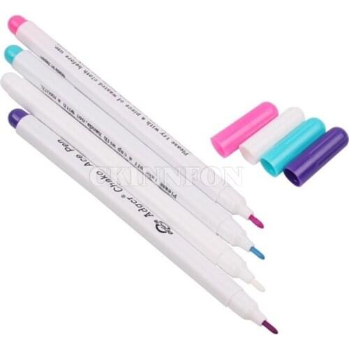 50Sets/Lot Markers Cross Stitch Water Erasable Pen Sewing Grommet Ink Fabric Patchwork Marking DIY Needlework Tools Accessories