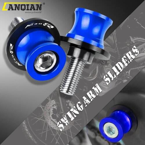 8MM Motorcycle Accessories Swingarm Spools Slider Stand Screw For BMW K1300R K1300 R K 1300 R 2009 2010 2011 2012 2013 2014 2015