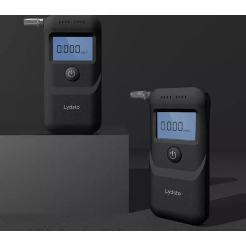 New Xiaomi Mijia Lydsto Digital Alcohol Tester Professional Alcohol Detector Breathalyzer Police Alcotester LCD Display Dropship