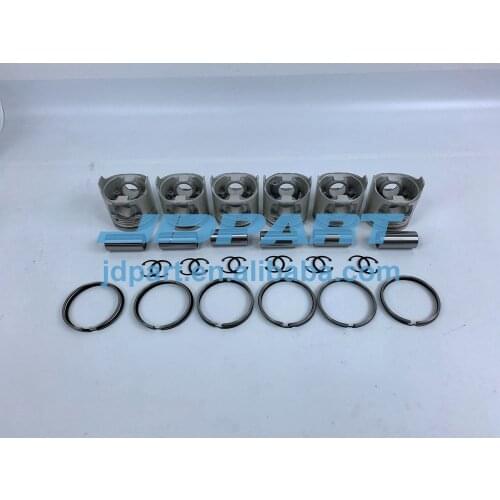 D6D Piston With Rings Set For Volvo