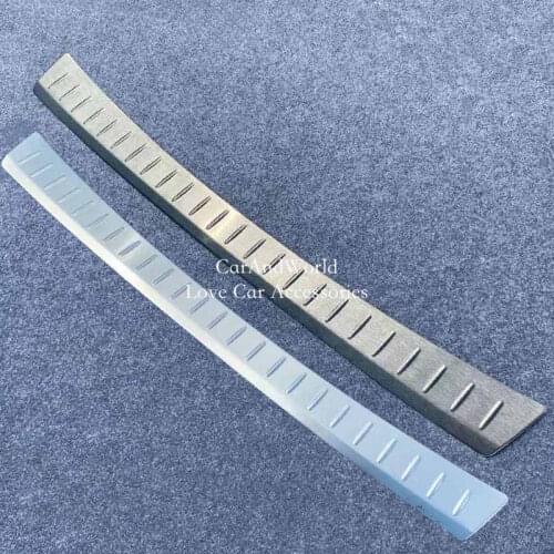 For Toyota Yaris 2020 2021 Rear Bumper Protector Tail Door Sill plate pedal Cover Stainless Guard Trims Car Moulding Accessories