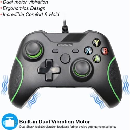 Game Controller Gamepads for One/SLIM/PC Control PC Windows PC Game Mando Joystick USB Wired Consoles for One/SLIM/PC