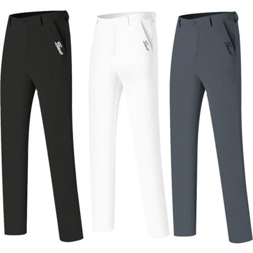 Summer Mens Pants Golf Clothing Outdoor Sports Breathable Quick-drying Sunscreen Trousers Free Shipping Golf Wear