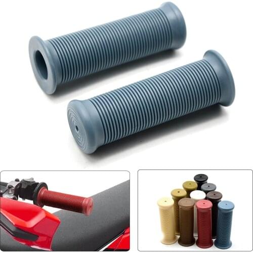 Left 22mm & Right 24mm Rubber Motorcycle HandleBar Motorbikes Hand Grips For 690 smc exc 300 990 125 200 390