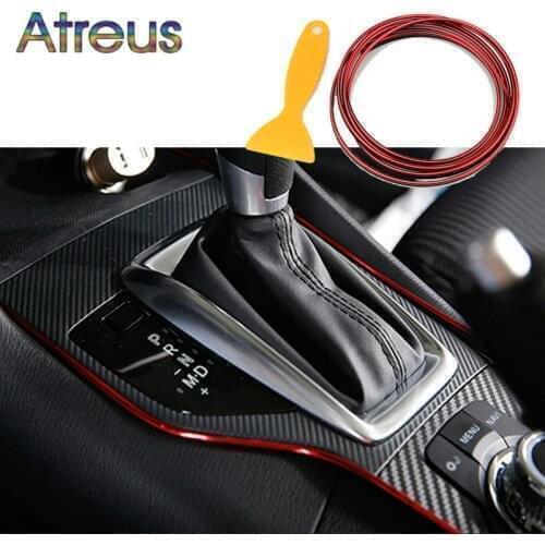 5M Car Interior Air Outlet Mouldings Decoration Strip For Peugeot 206 308 307 407 207 208 508 2008 3008 5008 106 306 205 107 108