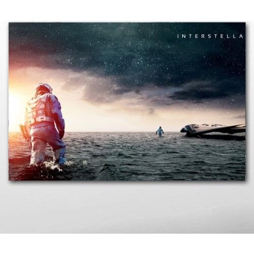 Interstellar Movie Astronaut Wall Art Posters Canvas Prints Artwork paintings for Living Room Decor