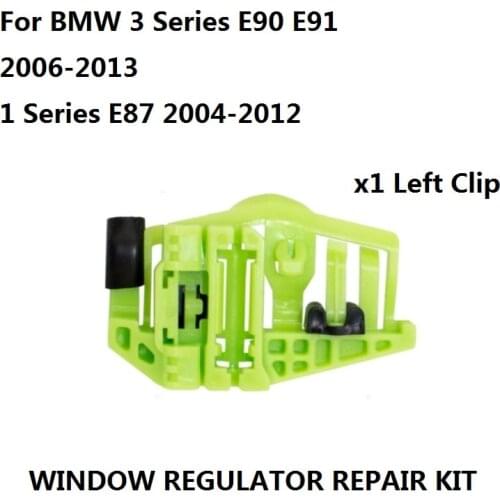 Window Regulator Repair Kit 4/5 - Doors Rear Left Door For BMW 3 Series E90 E91 2006-2013 / 1 Series E87 2004-2012 Clip
