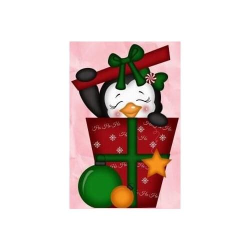 Christmas Penguins Gift New Scrapbooking Metal Cutting Dies Knives Mold For Cutting Die Free Shipping