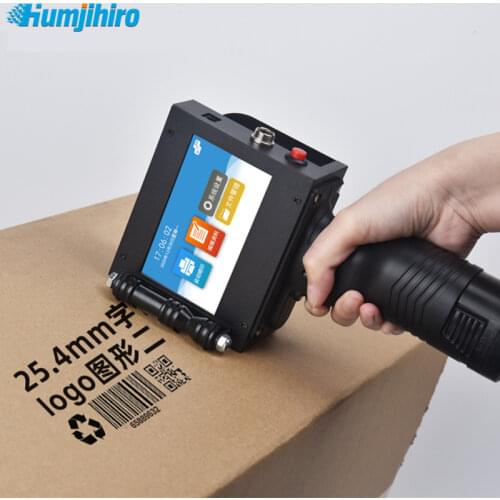 15 Languages Handheld Inkjet Printer Variable QR Barcode Date Number Logo Expiry Date Mobile Portable Thermal Inkjet Printer
