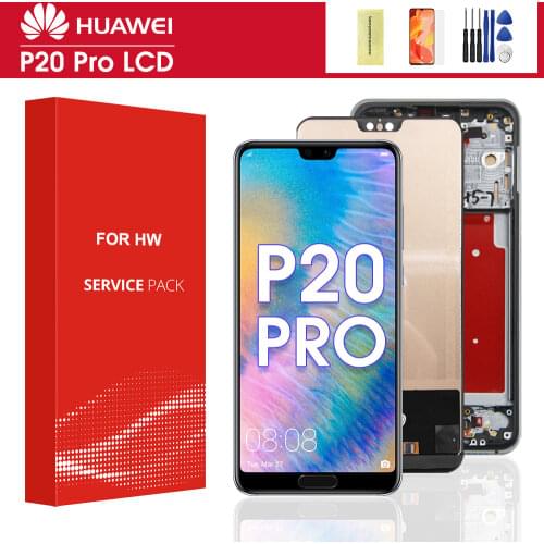 TFT 6.1"LCD For Huawei P20 Pro LCD with frame Display Screen Touch Digitizer Assembly P20 Pro CLT-AL01 -L29 lcd display