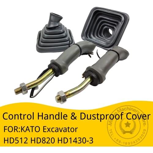 Control Joystick Handle for KATO Excavator HD512 HD820 HD1430-3A ccessorie Dustproof Cover Boot