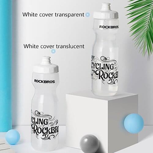 ROCKBROS 750 ML Bicycle Portable Kettle Water Bottle Plastic Outdoor Sports Mountain Bike Drinkware Cycling Bike Water Bottle