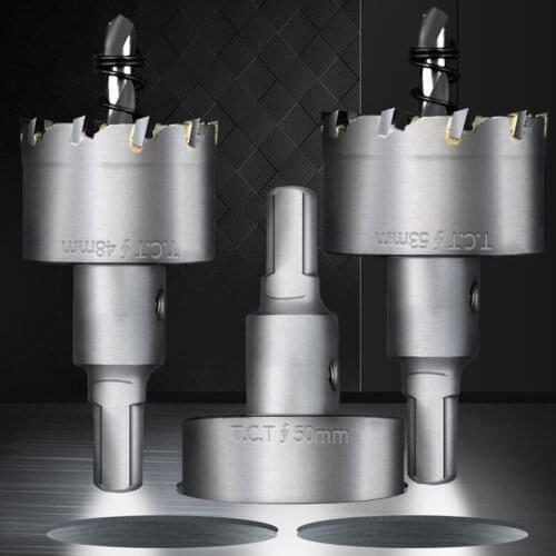 1pc HSS Hole Drill Stainless Steel Hole Opener Metal Thick Plate Aluminum Alloy Hole Reamer Tools Supplies