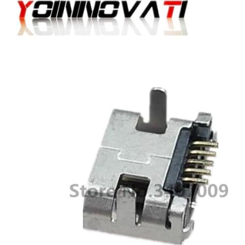 100pcs Micro USB 5pin DIP2 High 7.2mm Jack Connector For Mobile Phone PDA Tablet Charging