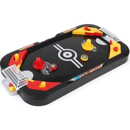 2 In 1 Ice Hockey Table Game Competitive Game Mini Soccer Table Parent-Child Interactive ChildrenS Educational Toys