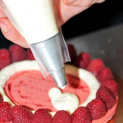 50pcs/Set Disposable Pastry Bag Icing Piping Cupcake Decorating Bags Fondant Cake Cream Pastry Tip Baking Tools