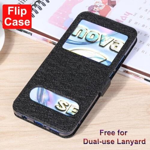 Front window Cover For Huawei Nova 6 SE case 6SE JNY-AL10 Leather Phone Cases For Huawei nova6 SE flip case for Huawei Nova6SE