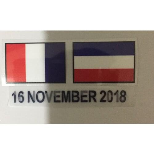 2018 Nations League Netherlands Match Details Holland Vs France 11.16.2018 Soccer Patch Badge