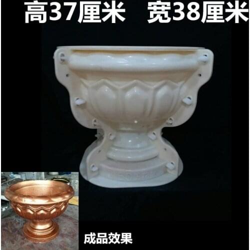 DIY Cement Flowerpot ABS Mould Concrete Mould for Garden Decoration