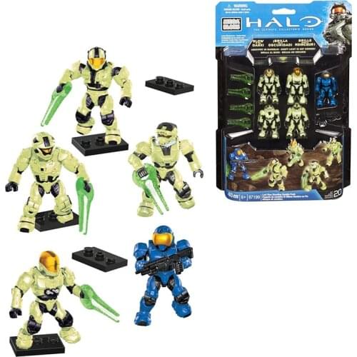 Mega Bloks Halo Last Man Standing Zombie Pack Action Figure Model Collectors Edition Adults and Children Birthday Gifts
