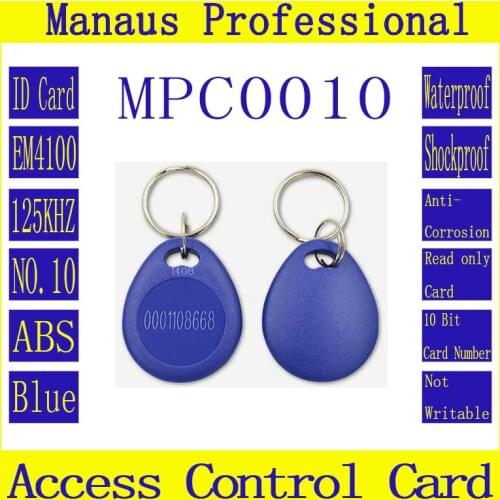 Hot Selling 10Pcs EM4100 ID Smart Cards High Quality Special key card of integrated encryption lock, Anti Copy & Encryption C10B