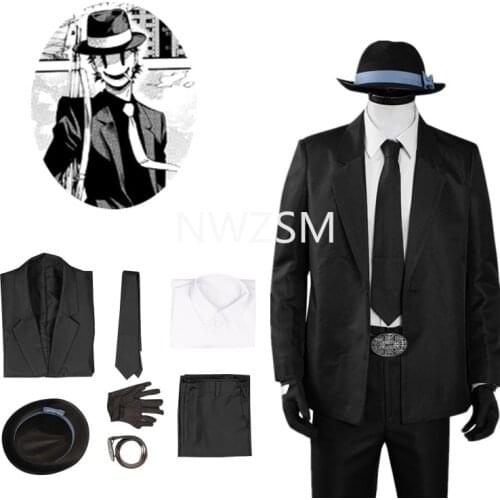 Anime High Rise Invasion Cosplay Sniper Mask Cosplay Costume Uniform Outfit Halloween Carnival Suit